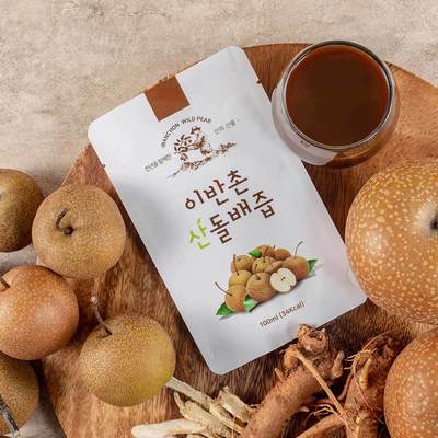 [이반촌농원] 산돌배즙 100ml 10포 / 30포 / 50포