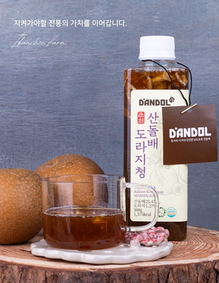 [이반촌농원] 단돌 산돌배도라지청 순천 돌배도라지청 500g