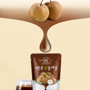 [이반촌농원] 순천 이반촌산돌배즙 100ml 10포 / 30포 / 50포